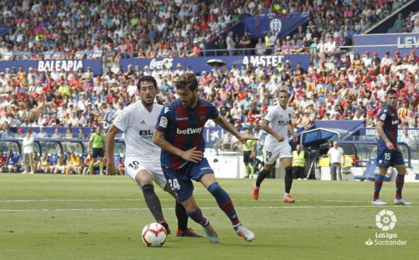 Dani Parejo en el derbi valenciano | LaLiga Santander