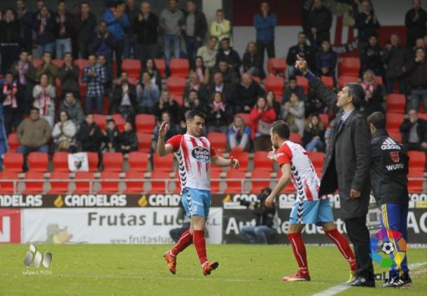 Cambio de Ferreiro por Joselu | Foto: La Liga