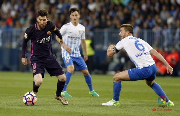 Messi in azione. Fonte foto: laliga.es