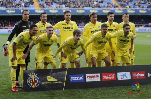 Once inicial del Villarreal frente al Alavés. | Foto: LaLiga