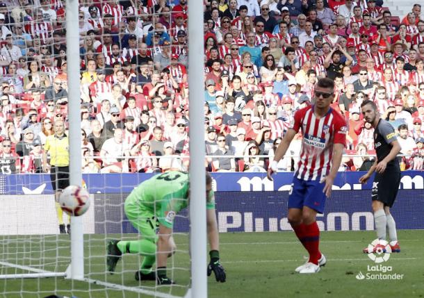 Gol de Sarabia | Foto: La Liga Santander