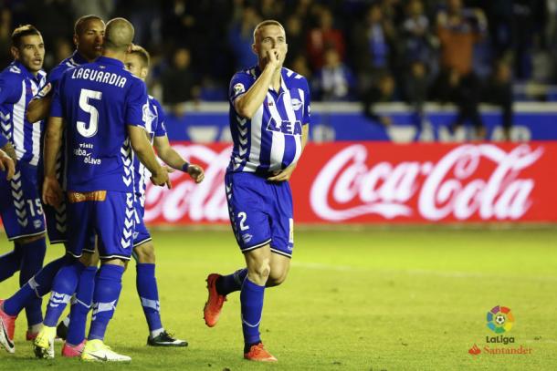 Ely marcó uno de los goles de la victoria albiazul de la pasada temporada | Fotografía: LFP