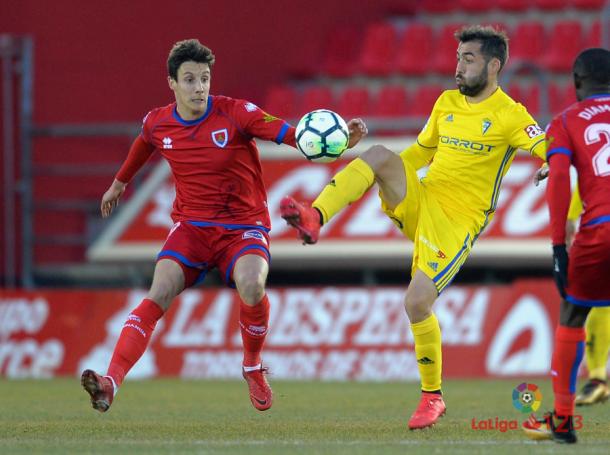 Perea tuvo su oportunidad de titular en Soria | Foto: LaLiga