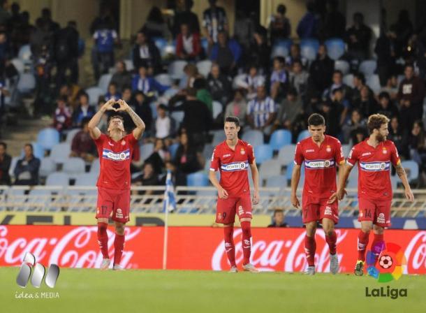 Un gol de Hernán Pérez dio la victoria al Espanyol en el último encuentro contra la Real Sociedad