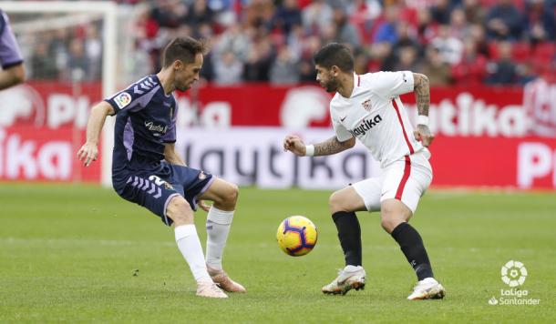 Michel presiona a Banega | LaLiga