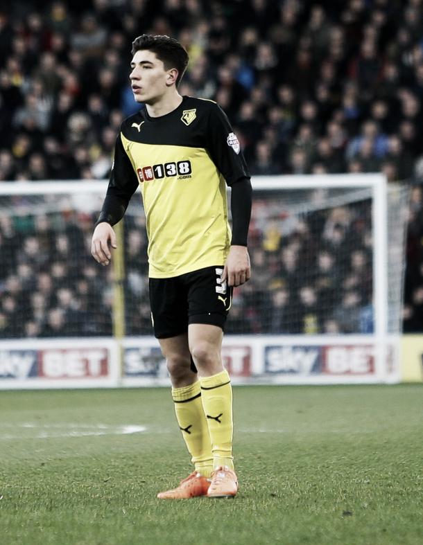 The defender made eight appearances for the Hornets in the 2013/14 season. Photo: Watford Observer