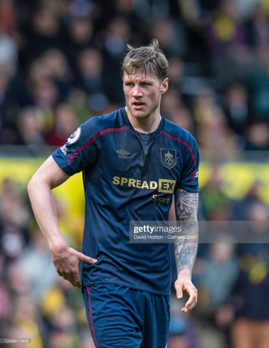 Wout Weghorst cut a lonely figure in attack against <strong><a  data-cke-saved-href='https://www.vavel.com/en/football/2021/07/03/burnley/1076992-ben-gibson-affair-has-perfect-resolution.html' href='https://www.vavel.com/en/football/2021/07/03/burnley/1076992-ben-gibson-affair-has-perfect-resolution.html'>Norwich City</a></strong>: <strong><a  data-cke-saved-href='https://www.vavel.com/en/football/2021/10/23/premier-league/1090242-southampton-2-2-burnley-the-warm-down.html' href='https://www.vavel.com/en/football/2021/10/23/premier-league/1090242-southampton-2-2-burnley-the-warm-down.html'>David Horton</a></strong> - CameraSport/GettyImages