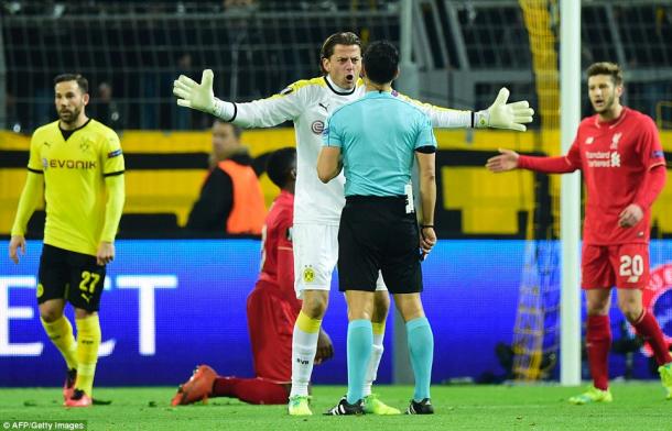 Liverpool frustrated Dortmund, and could have won were it not for Weidenfeller (photo: Getty Images)