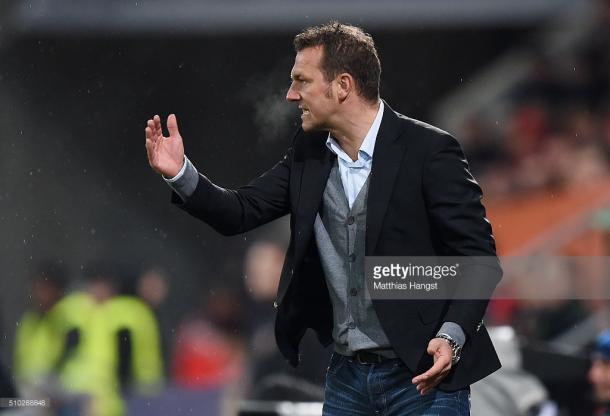 Markus Weinzierl has done a sterling job since taking over Augsburg. Source: (Getty Images)