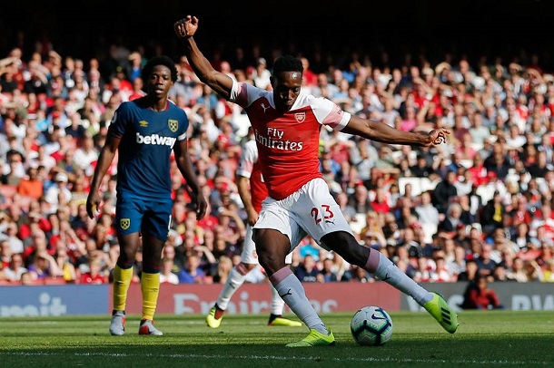 Welbeck anotó en el partido ante el West Ham disputado en el Emirates Stadium | Fotografía: Arsenal
