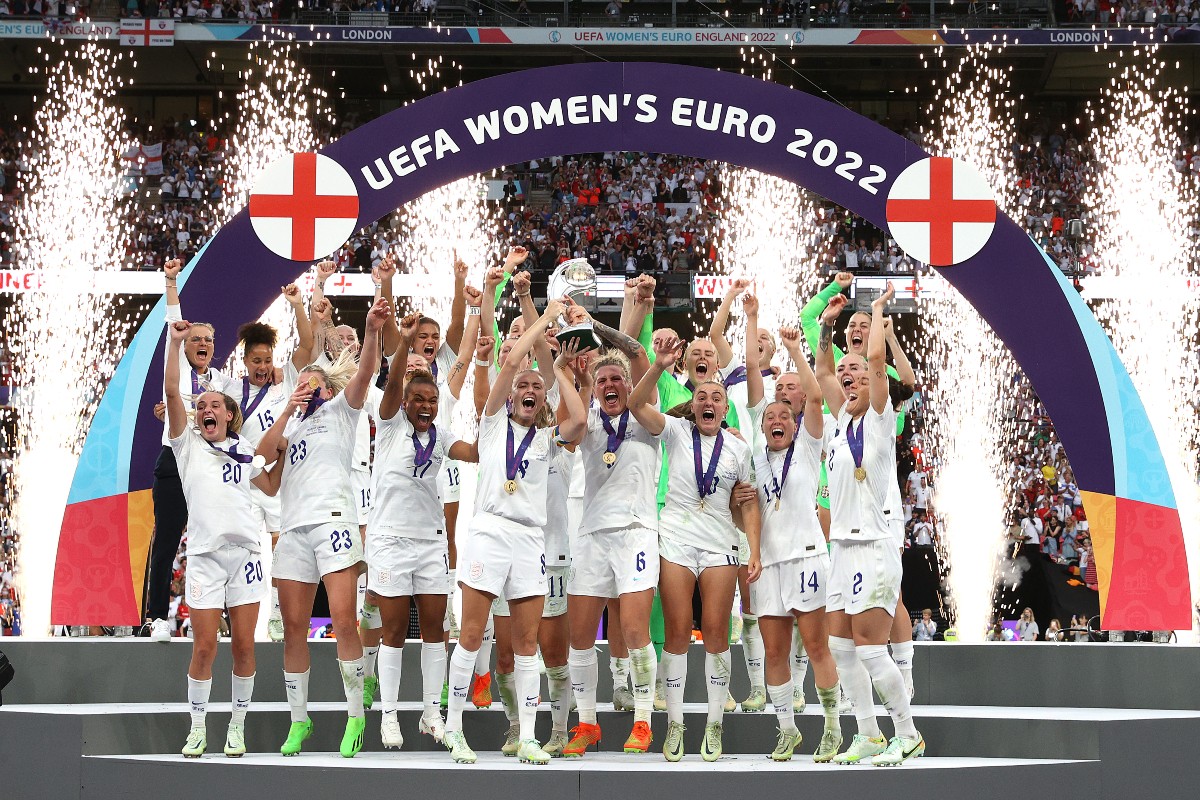 Inglaterra, campeona de la Eurocopa Femenina / Foto: @WEURO2022 vía Twitter