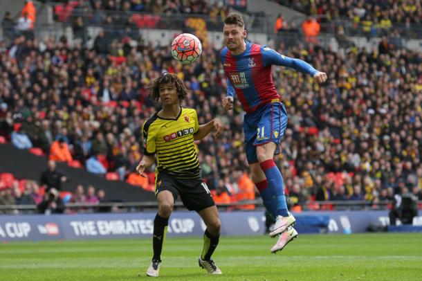 Wickham nets the winner | Photo: AP / Tim Ireland