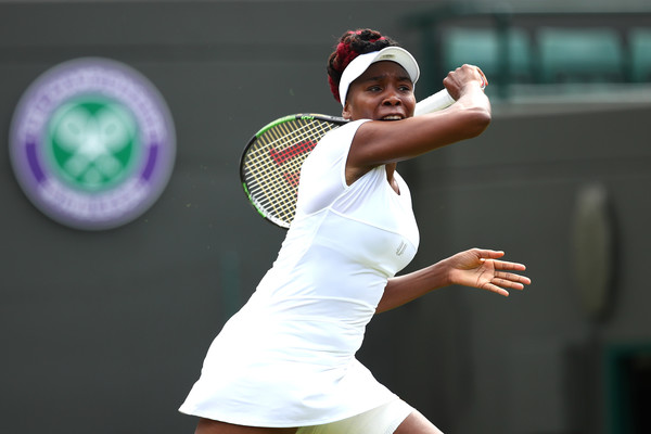 Venus Williams en Wimbledon. Foto: zimbio