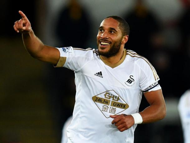 Ashley Williams has been impressive despite the Swans' troubles this campaign | Photo: Getty