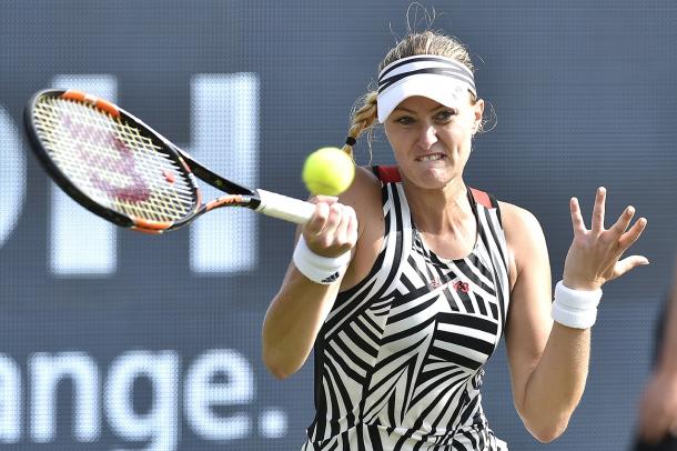 Mladenovic off to a flying start in the third set | Photo: Ricoh Open