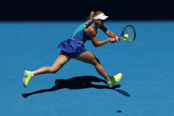 Wozniacki has a tough test on her hands (Photo by Scott Barbour / Getty Images)