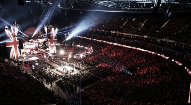 One of WWE'S London shows (image: highlightnation.com)