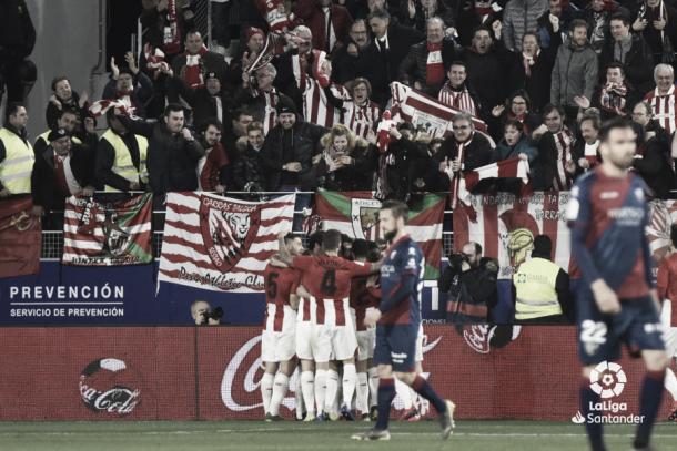 Celebración del 0-1 | Foto: LaLiga