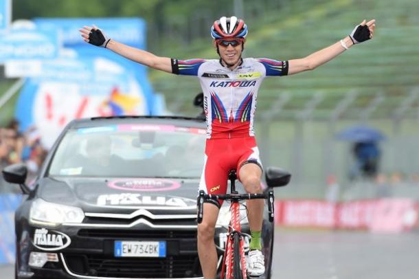 Zakarin ya es vencedor de etapa en el Giro | Fuente: Giro de Italia