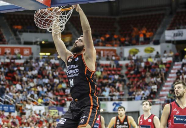 Los maños comenzaron la temporada con derrota ante el Valencia Basket | Foto: ACB.