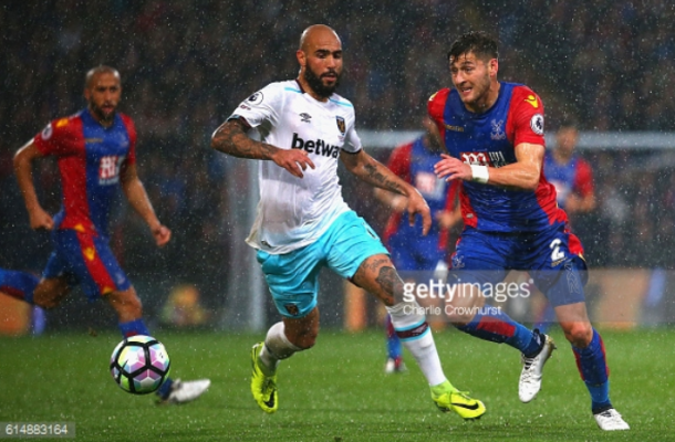 Zaza battles in the rain. | Source: getty/