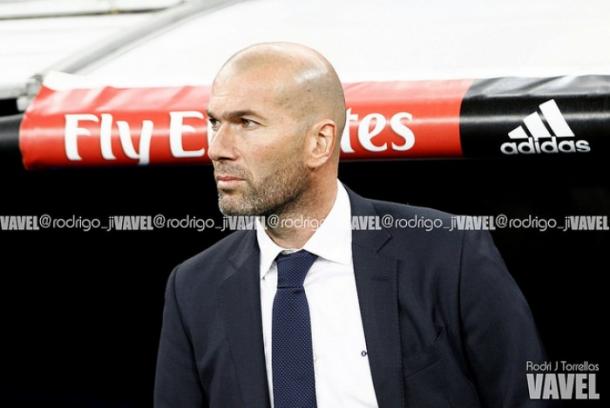 Zidane durante un partido. Foto: VAVEL
