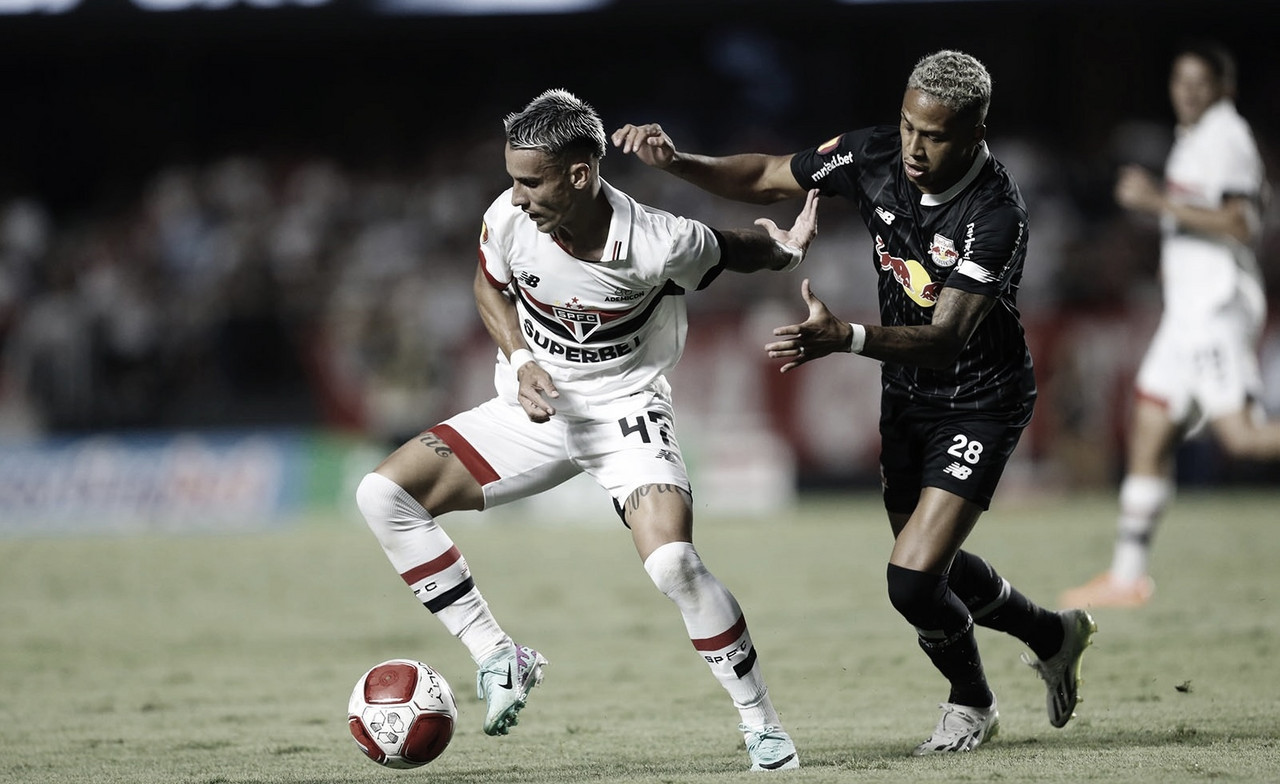 São Paulo e RB Bragantino protagonizam empate eletrizante com gols nos acréscimos