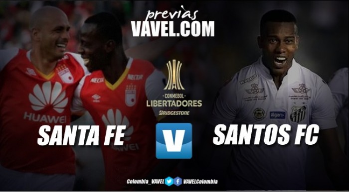 Santa Fe - Santos: El "León" quiere el liderato de su grupo en Copa Libertadores