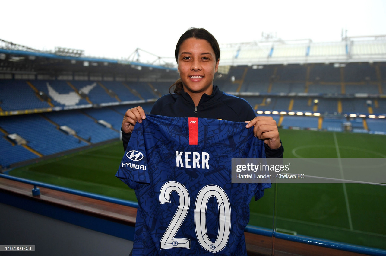 Sam Kerr signs for Chelsea Women until 2022