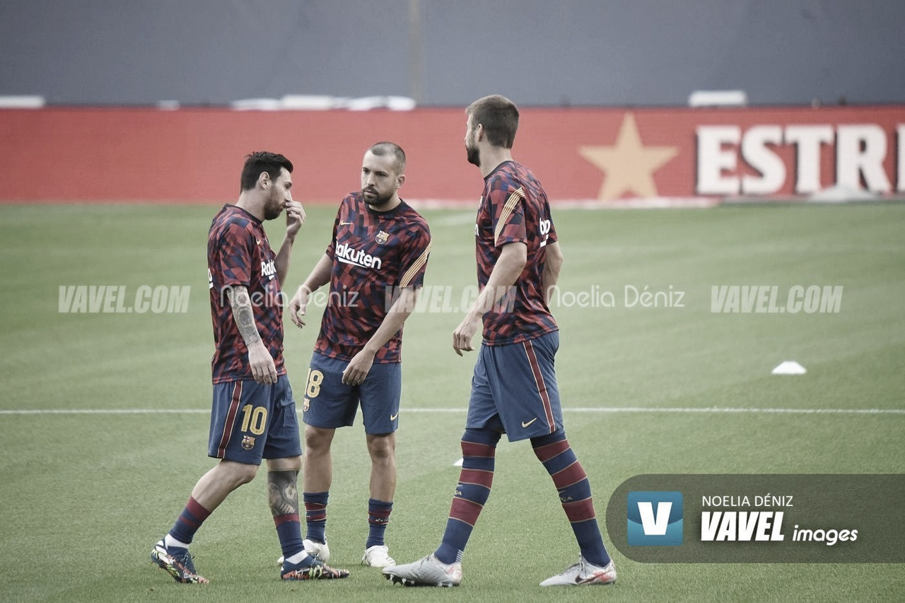 El Barça se ejercita sin margen de error El Barça se ejercita sin margen de error