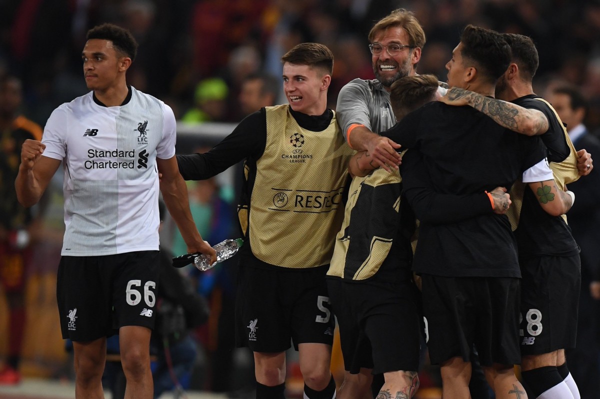 Roma-Liverpool, la gioia Reds per la finale di Kiev raggiunta