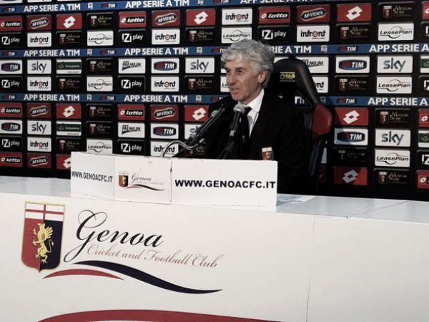 Genoa, Gasperini: "Nessuno è favorito. Occhio ai blocchi sui calci piazzati!"