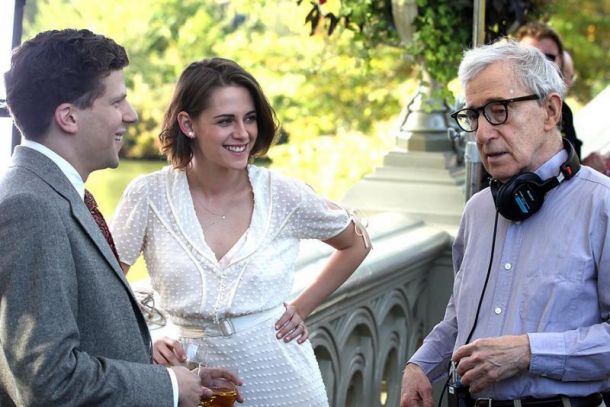 Kristen Stewart y Jesse Eisenberg, juntos en lo nuevo de Woody Allen