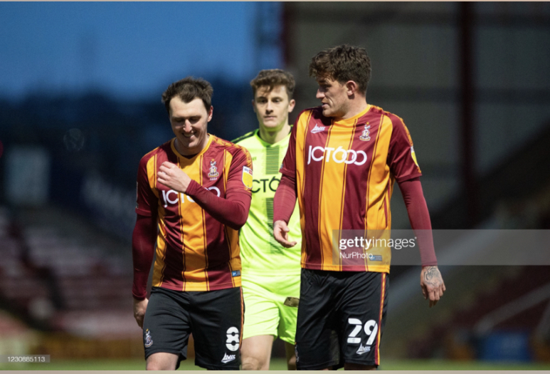 Bradford City 2-1 Morecambe: Vernam strike spurrs victory for Bantams