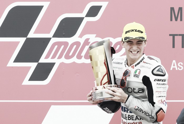 Bagnaia claims historical podium in the Moto3 at Assen