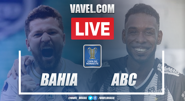 Gols e melhores momentos de Bahia 2 x 1 ABC pela Copa do Nordeste 2021