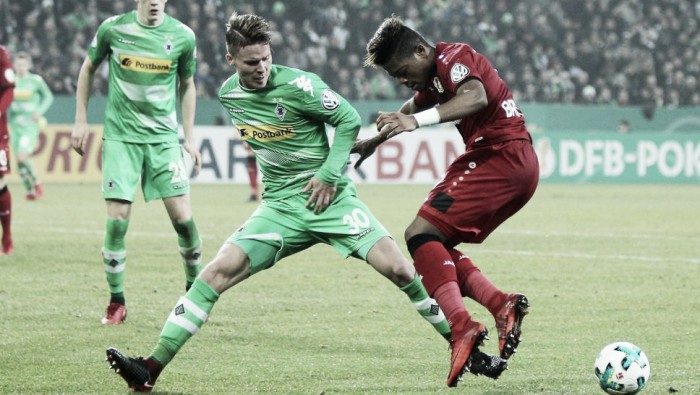 Leverkusen vence Mönchengladbach fora de casa e avança às quartas