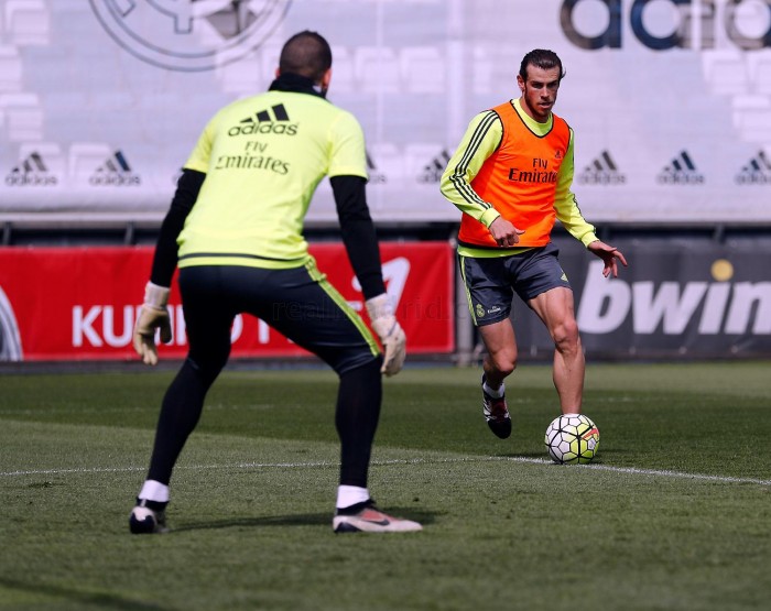 Bale vuelve a la rutina