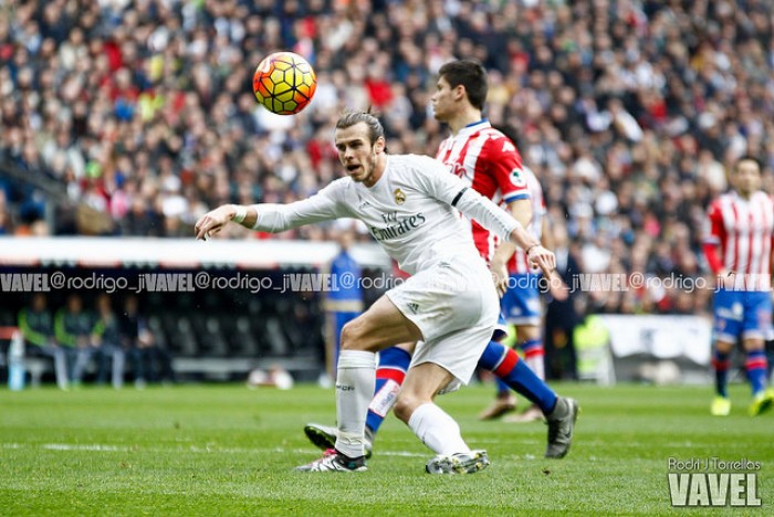 Gareth Bale, elegido como el mejor del Real Madrid - Sporting de Gijón