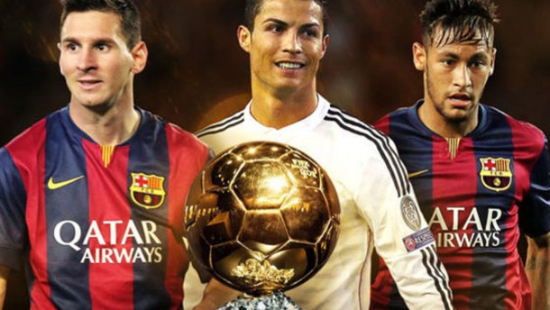 Pallone d'Oro 2015: Messi, Ronaldo e Neymar i finalisti