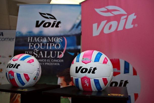 Liga MX y GDF presentan balón en lucha contra el cáncer de mama y próstata