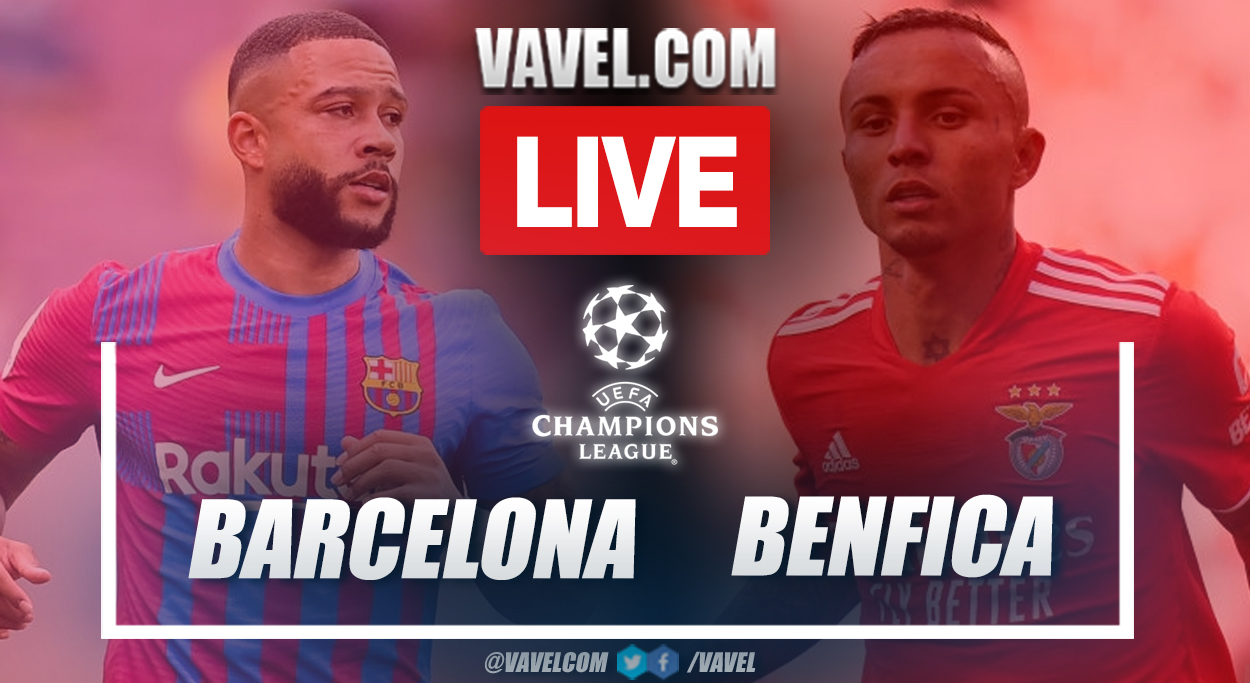 Watch UEFA Champions League Season 2022: Benfica vs. Barcelona