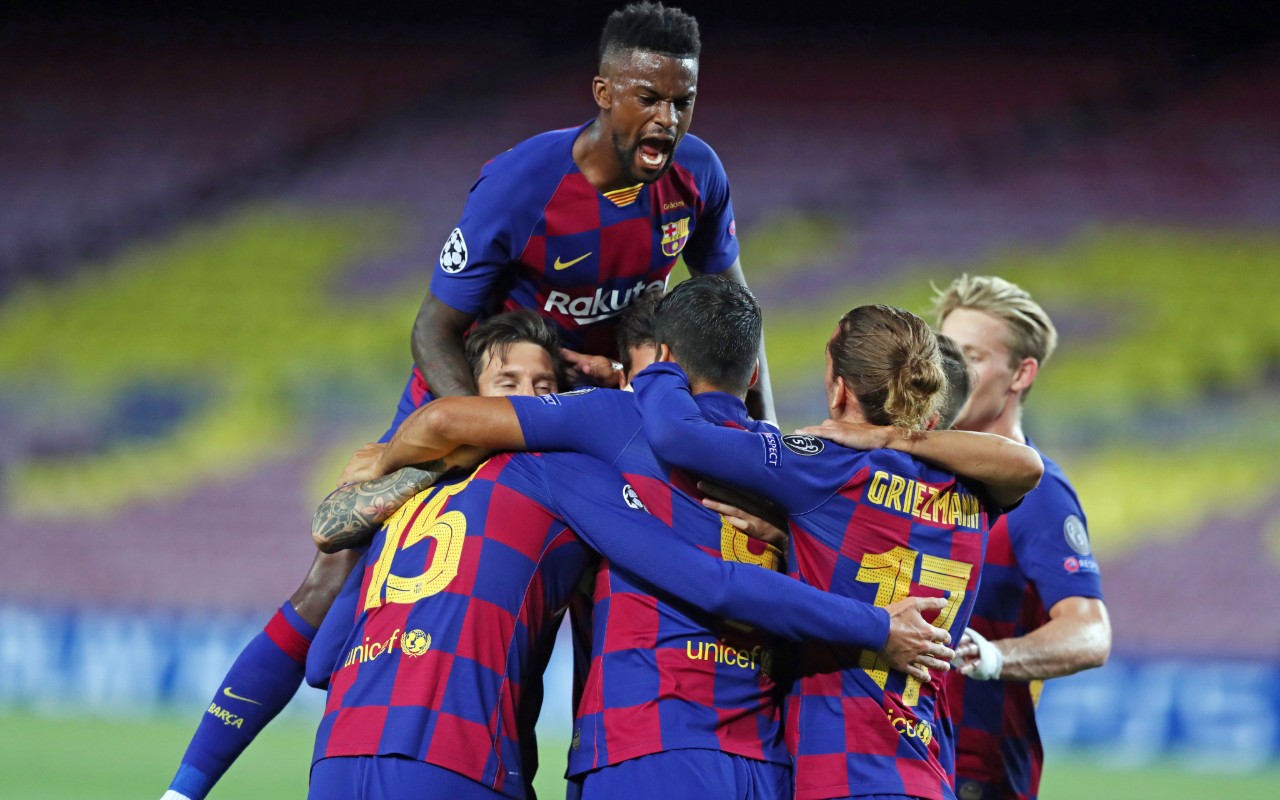 Messi trascina il Barça ai quarti: niente rimonta, Napoli ko 3-1