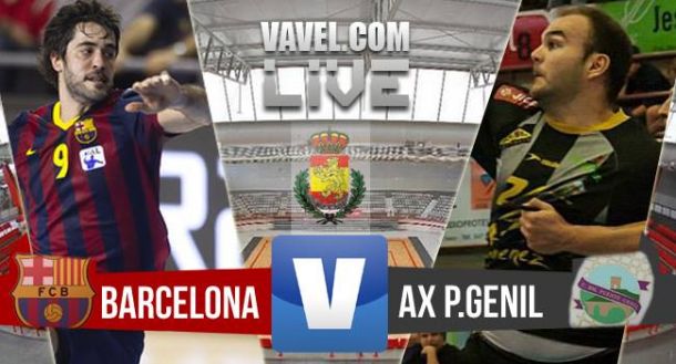 Resultado FC Barcelona - AX Puente Genil  en la Copa del Rey 2015