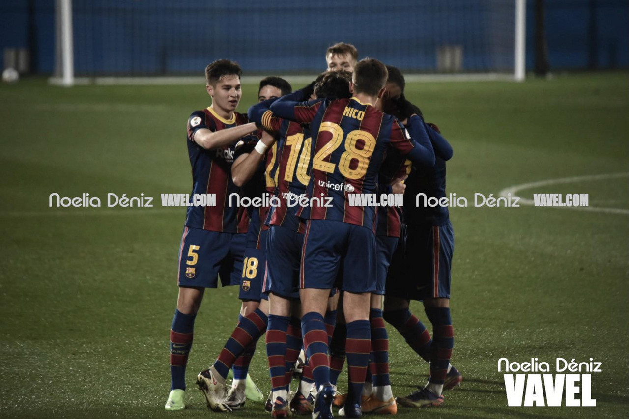 El Barça B gana con más goles que ocasiones El Barça B gana con más goles que ocasiones