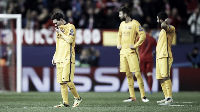 Champions League, Barça stritolato dall'Atletico nella corrida del Calderòn