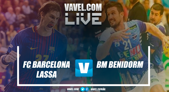 Resumen del Barcelona Lassa vs BM Benidorm (34-19)