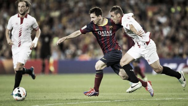 Messi fires Barcelona back top of La Liga