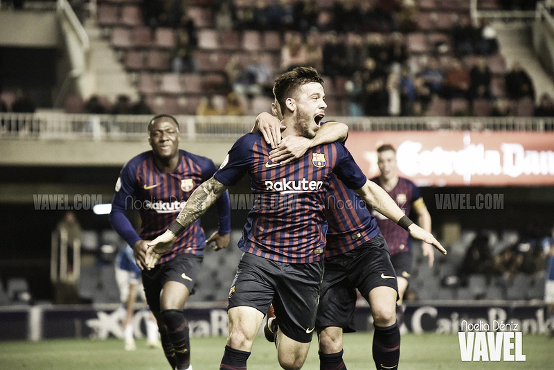 Resumen FC Barcelona B 1-1CD Castellón en Segunda División B 2018/2019