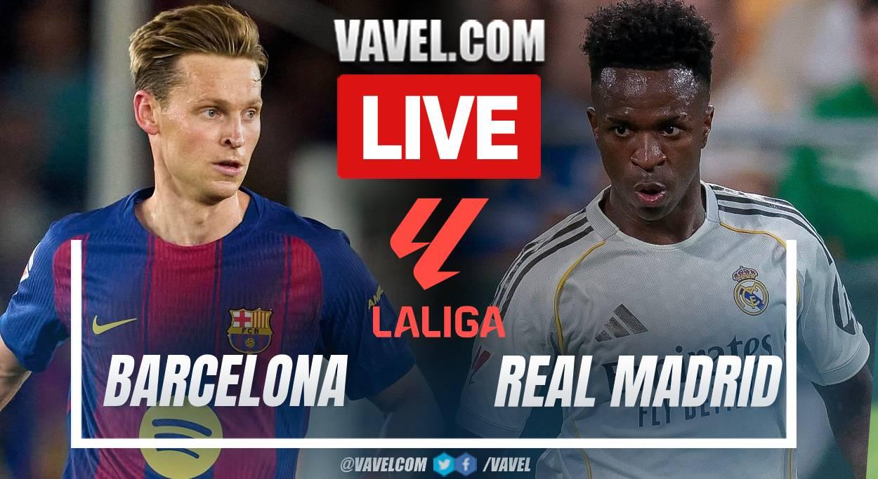 Goals and Highlights: Barcelona 2-0 Real Madrid in LaLiga